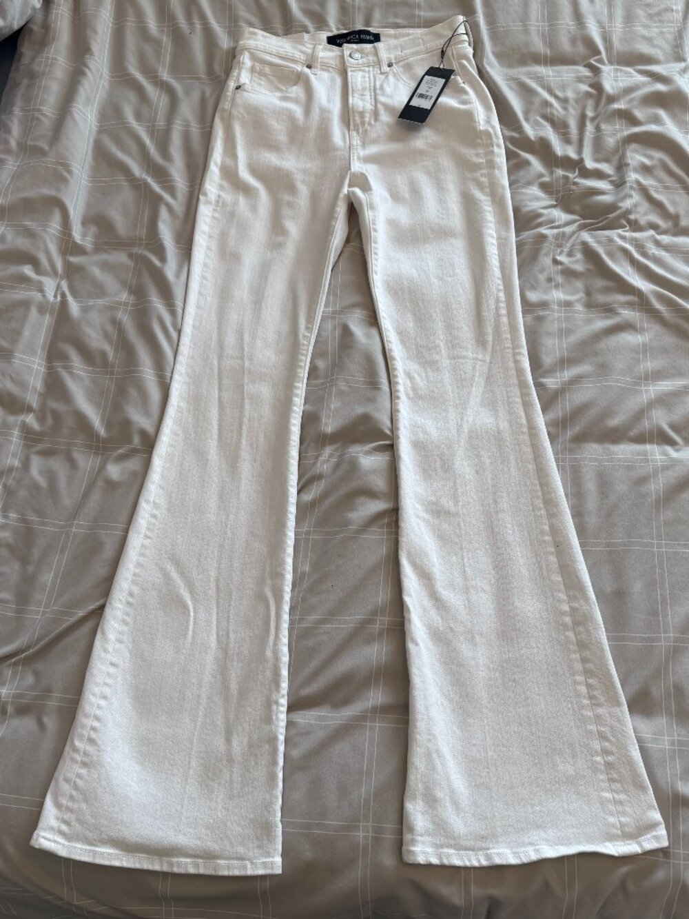 Veronica Beard Beverly High-Rise Skinny Flare Jeans